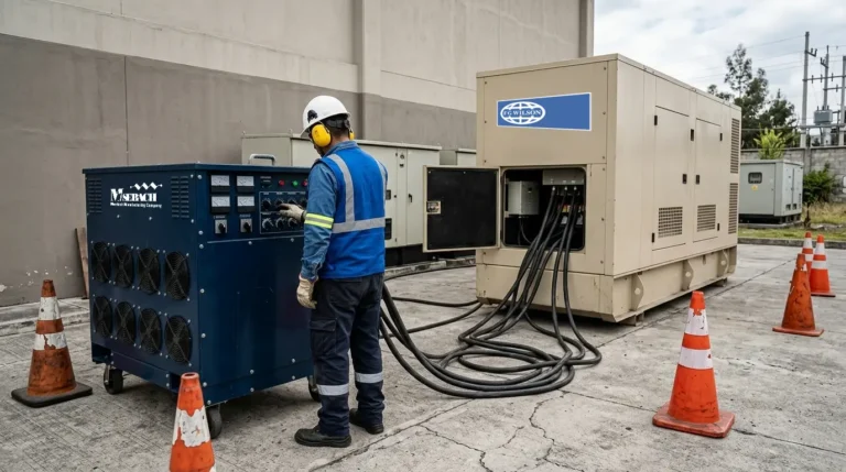 prueba banco de carga generador industrial Ecuador copia